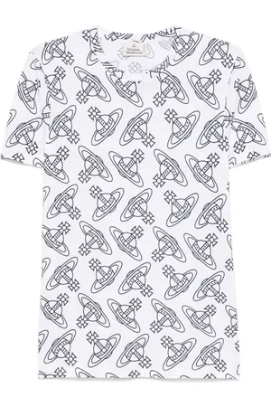 Vivienne Westwood Top pigiama con stampa Orb