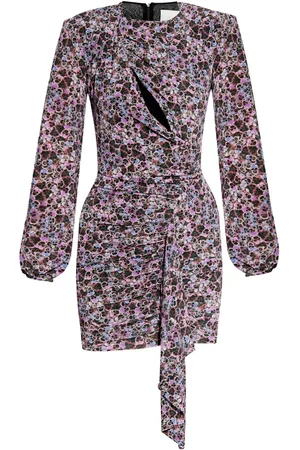 Isabel Marant Abito Vinia con arricciatura