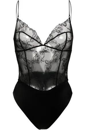 Kiki de Montparnasse Body La Rose semi trasparente