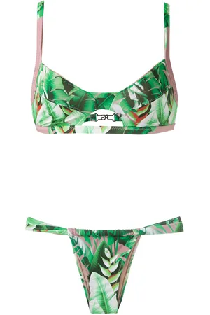 AMIR SLAMA Bikini con stampa
