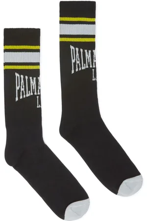 Palm Angels Calzini College con logo