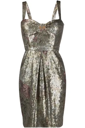 Burberry Abito corto con paillettes