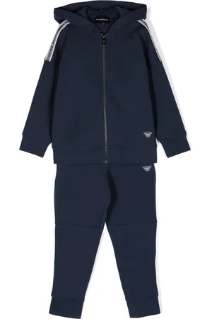 Emporio Armani Tuta sportiva con banda logo
