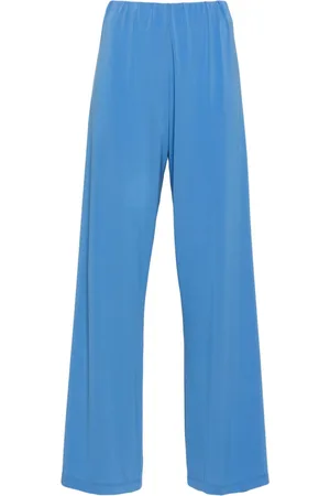 LE TRICOT PERUGIA Pantaloni dritti con vita elasticizzata