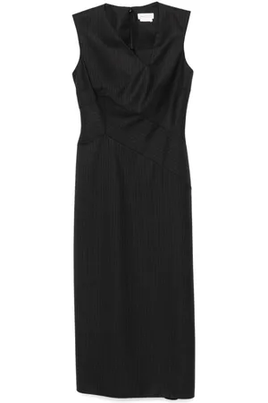Alexander McQueen Abito midi gessato