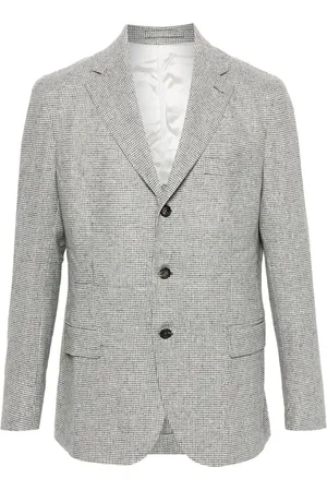 ELEVENTY Blazer con motivo pied-de-poule