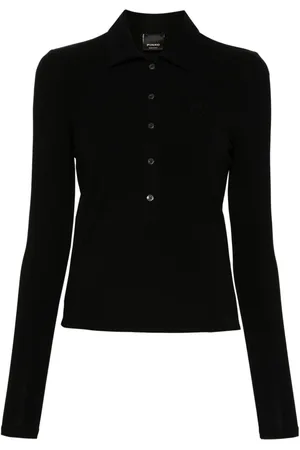 Pinko Polo Love Birds con ricamo