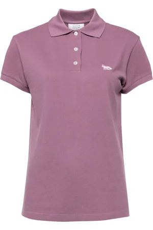 Maison Kitsuné Polo con applicazione