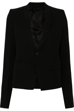Rick Owens Blazer in grain de poudre