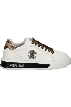 Roberto Cavalli Sneakers con applicazione Mirror Snake