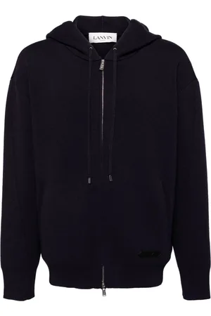 Lanvin Felpa con cappuccio e zip