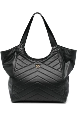 Pinko Borsa tote trapuntata con motivo chevron