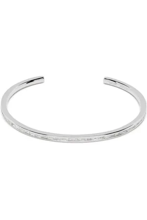 Anita Bracciale in oro bianco 18 carati con diamanti taglio baguette