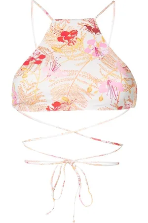 CLUBE BOSSA Top bikini a fiori