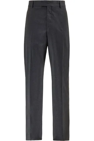 Salvatore Ferragamo Pantaloni effetto mélange