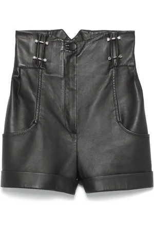 MITILIANE COUTURE Shorts con dettaglio piercing