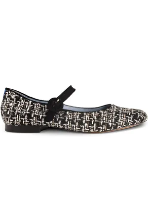 Blue Bird Ballerine in tweed