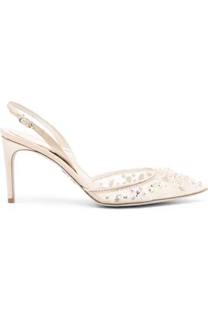RENE CAOVILLA Pumps con cinturino posteriore 90mm