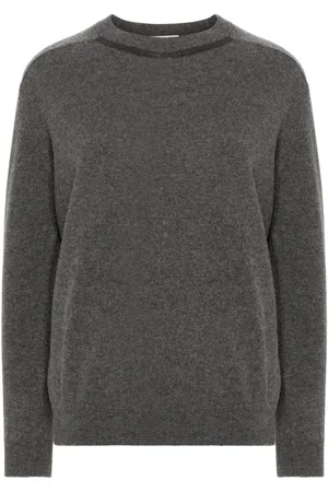 Brunello Cucinelli Maglione con dettaglio Monili