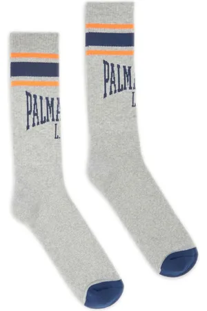 Palm Angels Calzini con logo jacquard
