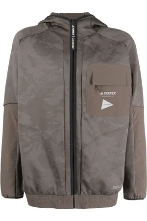 adidas Giacca Terrex con cappuccio x And Wander