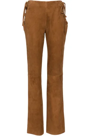 Cynthia Rowley Pantaloni con lacci laterali