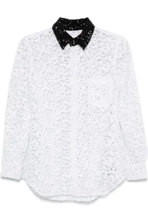 Comme des Garçons Camicia in pizzo guipure