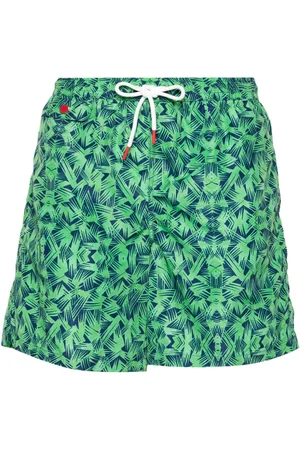 Kiton Costume da bagno con ricamo
