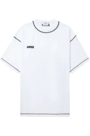 Vetements T-shirt con cuciture a contrasto