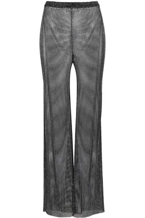 SANTA BRANDS Pantaloni dritti con strass