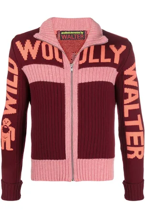 WALTER VAN BEIRENDONCK Cardigan Wild Woolly Walter con zip
