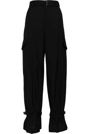 SACAI Pantaloni sartoriali con cintura