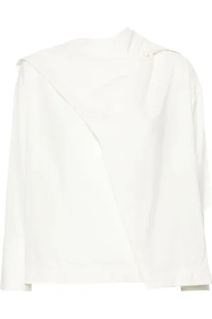 Issey Miyake Blusa drappeggiata