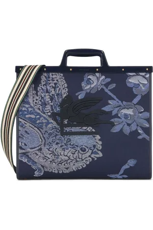 Etro Borsa tote con effetto jacquard