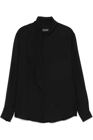 Emporio Armani Camicia con effetto jacquard