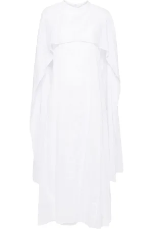 Jil Sander Abito midi con mantella