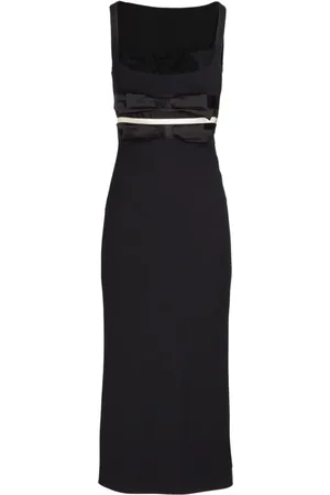 Giambattista Valli Abito midi con fiocco