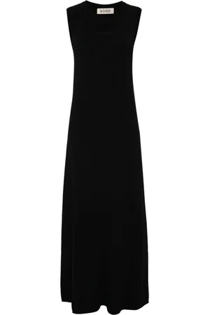 Rohe Abito midi con scollo ampio