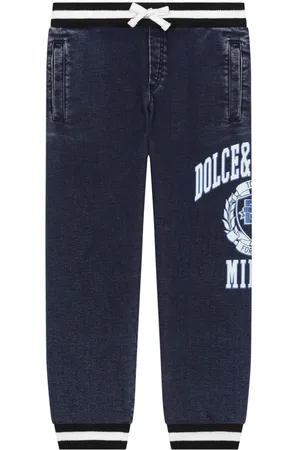 Dolce & Gabbana Pantaloni sportivi con stampa logo