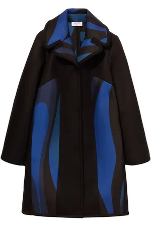 Puccini Cappotto con inserti a contrasto
