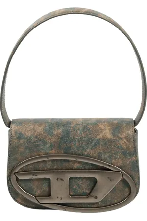 Diesel Logo plaque shoulder bag