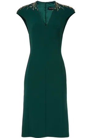 Jenny Packham Abito Ardila midi con strass