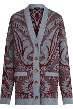 Etro Cardigan a fiori jacquard