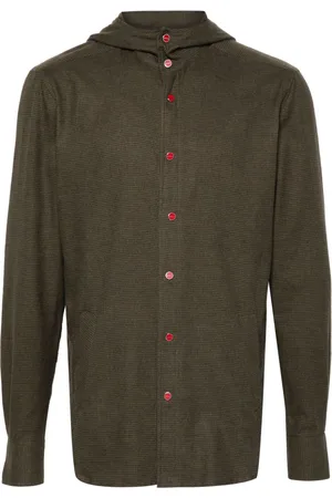 Kiton Felpa con motivo pied-de-poule