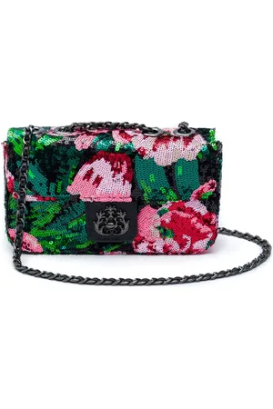 Isla Ibiza Borsa a spalla Anne con paillettes