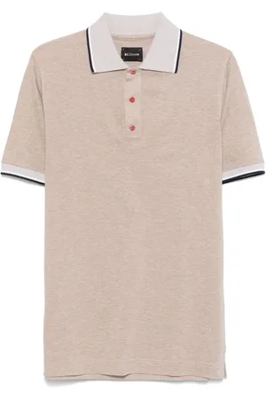 Kiton Polo con ricamo logo