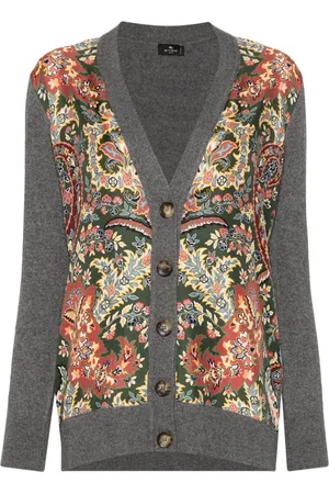 Etro Cardigan con stampa paisley
