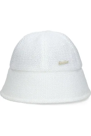 Borsalino Cappello bucket Kori con applicazione