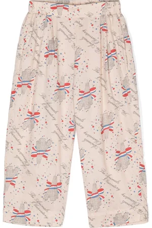 The Animals Observatory Pantaloni con stampa Antelope Eiffel