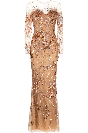 Zuhair Murad Abito lungo con paillettes